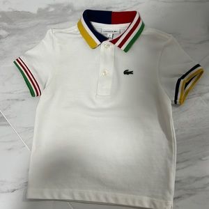 Lacoste toddle polo in 2T